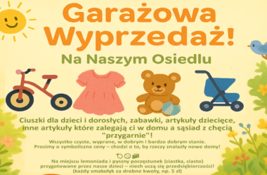 Wyprzedaż Garażowa – Kiermasz Sąsiedzki